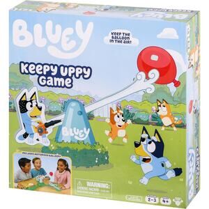 Bluey Keepy Uppy Game, Motorized Toddler Game with Bingo and Chilli